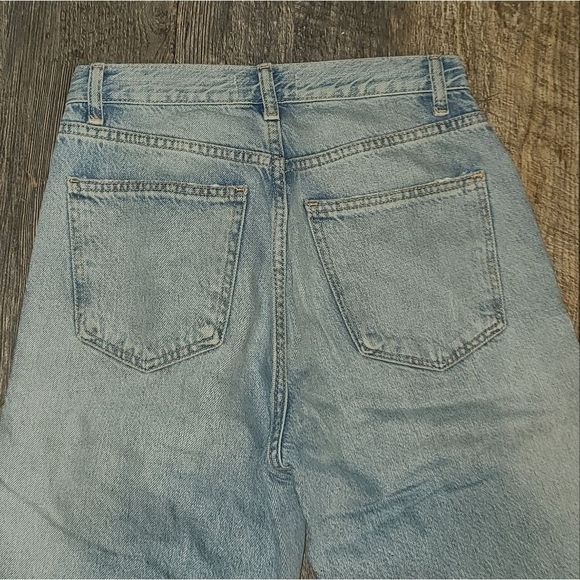 Zara Light Blue Flare & Wide Leg Jeans - Picture 13 of 13